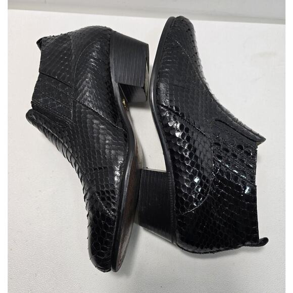 Giorgio Brutini Private Collection Genuine Snake Leather Ankle Western Boot 10M - Picture 6 of 12